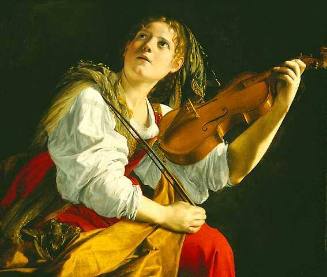 Young Woman with a Violin