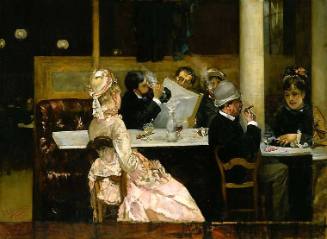 Cafe Scene in Paris