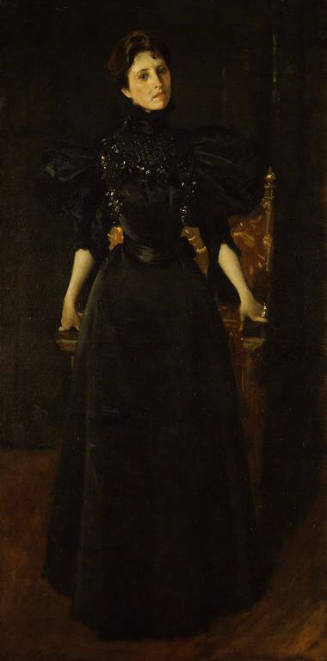 Portrait of a Lady in Black
