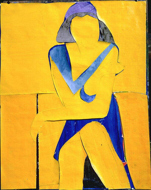 Untitled (collage). Richard Diebenkorn, 1966.