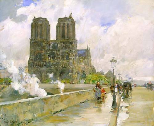 Notre Dame Cathedral, Paris, 1888