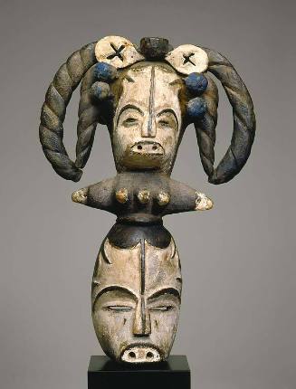 Mask with Janus Headdress