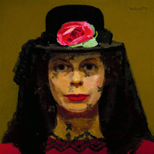 Gretchen with Veiled Hat