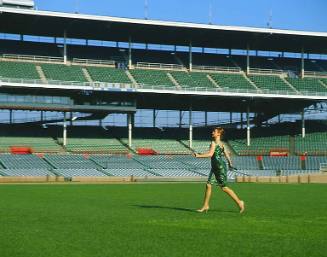Running in Wrigley Field