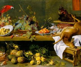 Still Life with Fruit, Vegetables and Dead Game