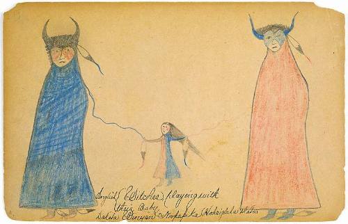 Witches Playing with Their Baby