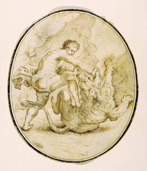 Hercules Slaying the Nemean Lion